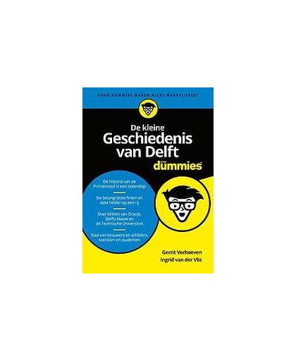 De kleine geschiedenis van Delft voor dummies. Verhoeven, Gerrit, Paperback