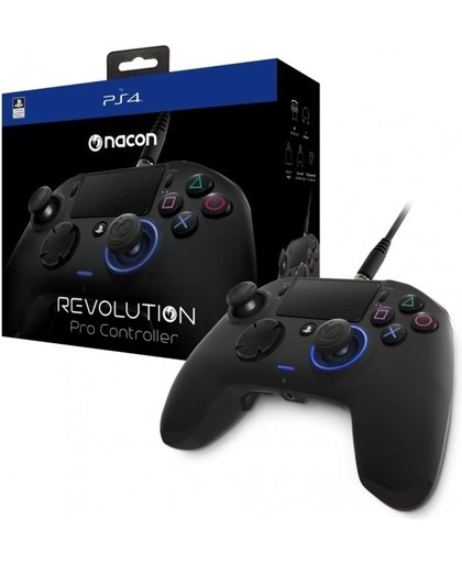 Nacon Revolution Pro PlayStation 4 Wired Controller - Black - PS4