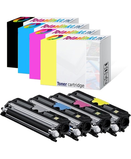 Toner voor Konica Minolta Magic Color-1600 serie | Multipack 4x | huismerk