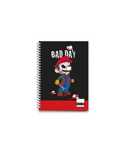 Bad day notebook A4. Losbladig