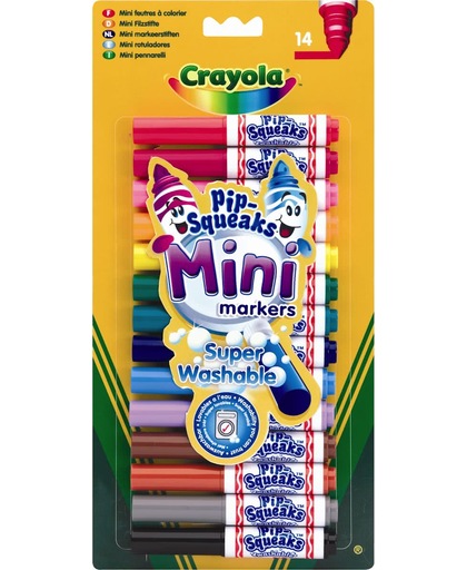 Crayola 14 Pipsqueaks mini viltstiften