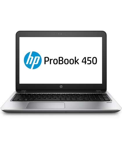HP ProBook 450 G4 Zilver Notebook 39,6 cm (15.6") 1366 x 768 Pixels 2,40 GHz Zevende generatie Intel® Core™ i3 i3-7100U