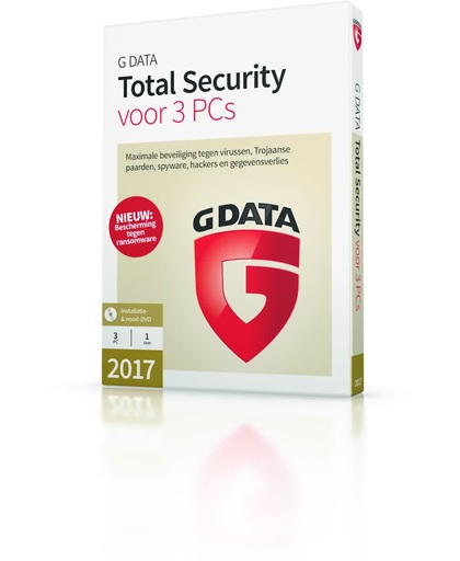 G Data Total Security - Nederlands - 3 Apparaten - Windows