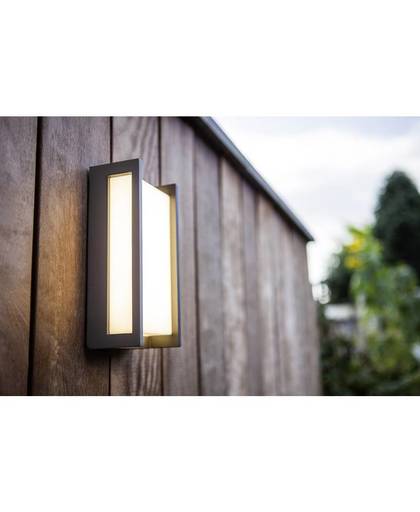 Lutec WiZ Qubo LED-wandlamp voor buiten LED vast ingebouwd 15 W Warm-wit
