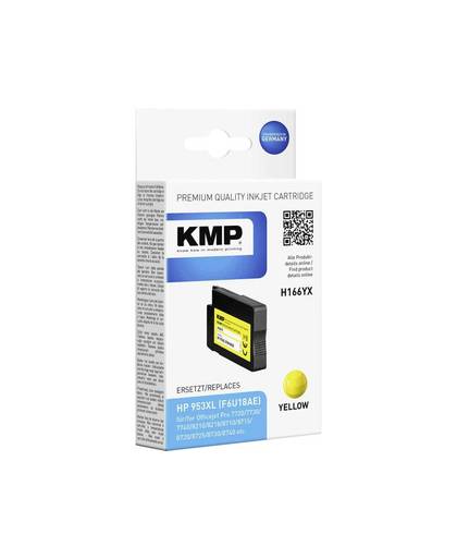 KMP vervangt HP 953XL, F6U18AE Compatibel Geel H166YX 1748,4009