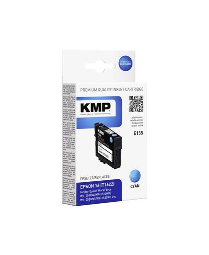 KMP Inkt vervangt Epson T1622 (16) Compatibel Cyaan E155 1621,4803