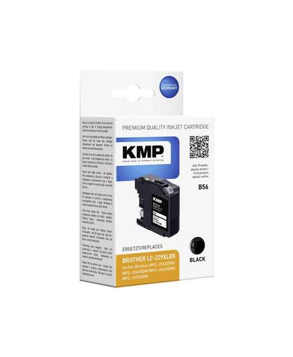 KMP Inkt vervangt Brother LC-229XLBK Compatibel Zwart B56 1532,4001