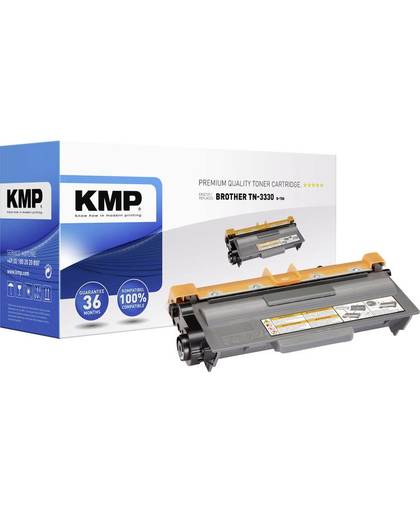 KMP Tonercassette vervangt Brother TN-3330, TN3330 Compatibel Zwart 3000 bladzijden B-T88