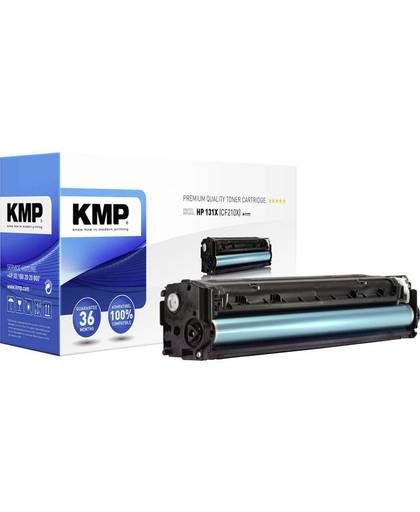 KMP Tonercassette vervangt HP 131X, CF210X Compatibel Zwart 2400 bladzijden H-T171