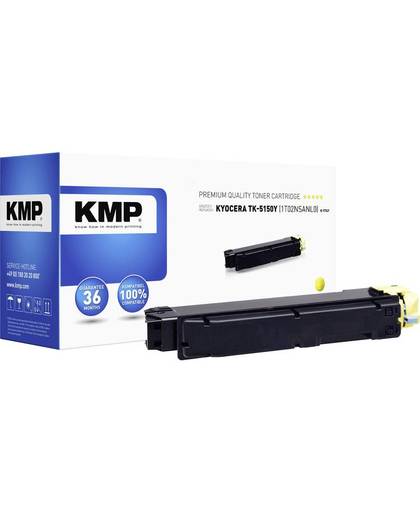 KMP Tonercassette vervangt Kyocera TK-5150Y Compatibel Geel 10000 bladzijden K-T74Y