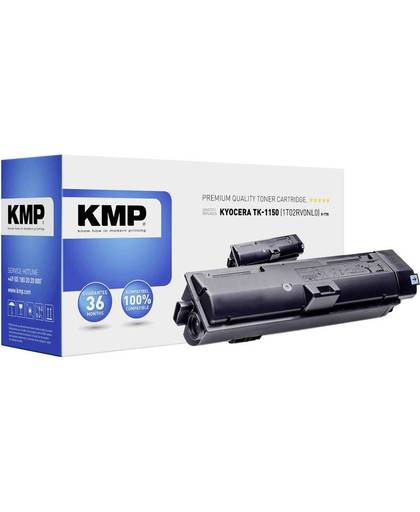 KMP Tonercassette vervangt Kyocera TK-1150 Compatibel Zwart 3500 bladzijden K-T78