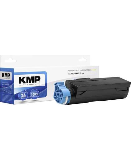 KMP Tonercassette vervangt OKI 45807111 Compatibel Zwart 15000 bladzijden O-T50X