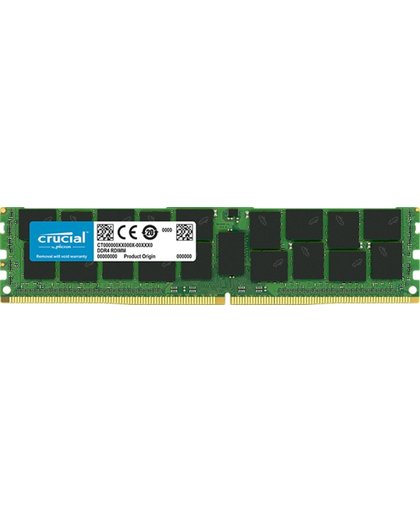 Crucial 16GB DDR4-2666 RDIMM 16GB DDR4 2666MHz ECC geheugenmodule