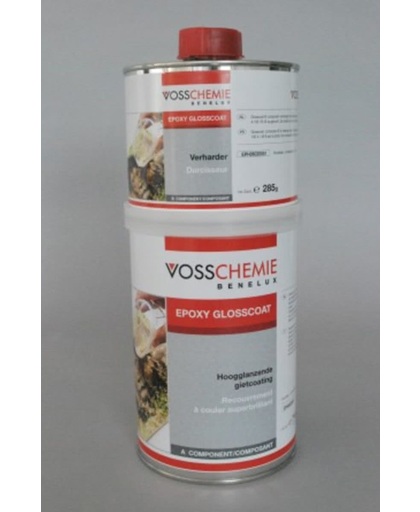 Vosschemie Epoxy glosscoat A+B met verharder 1 kilo