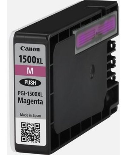 Canon PGI-1500XL M inktcartridge Magenta 12 ml