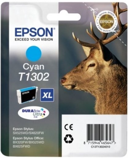 Epson T1302 - Inktcartridge / Cyaan