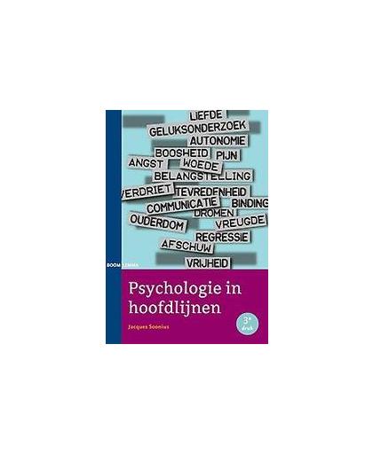 Psychologie in hoofdlijnen. een overzicht van deelgebieden, Soonius, Jacques, Paperback