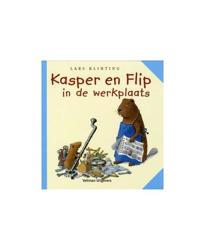 Kasper en Flip in de werkplaats. Lars Klinting, Hardcover
