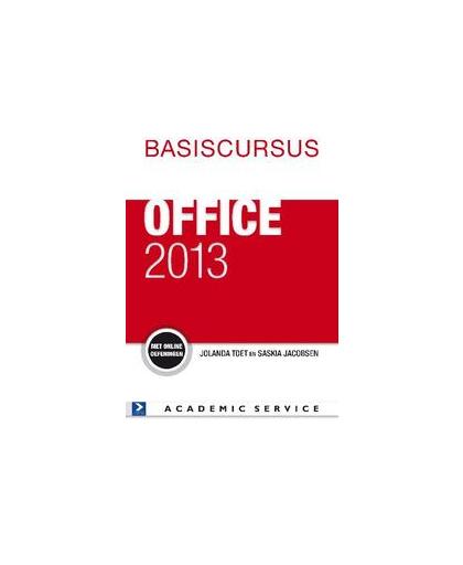 Basiscursus Office 2013. Basiscursussen, Toet, Jolanda, Paperback