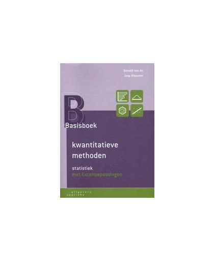 Basisboek kwantitatieve methoden. statistiek met Exceltoepassingen, Van As, D.P.G., Paperback