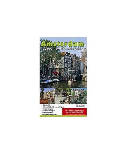 Amsterdam stads- en wandelgids. stads- en wandelgids, Marcel Bergen, Paperback