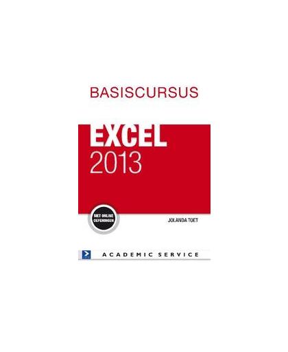 Basiscursus Excel 2013. Basiscursussen, Toet, Jolanda, Paperback