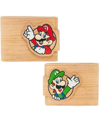 Nintendo - Woodgrain Snap Bifold Wallet