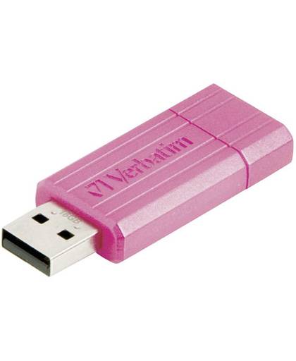 Verbatim PinStripe USB flash drive 32 GB 2.0 USB-Type-A-aansluiting Roze