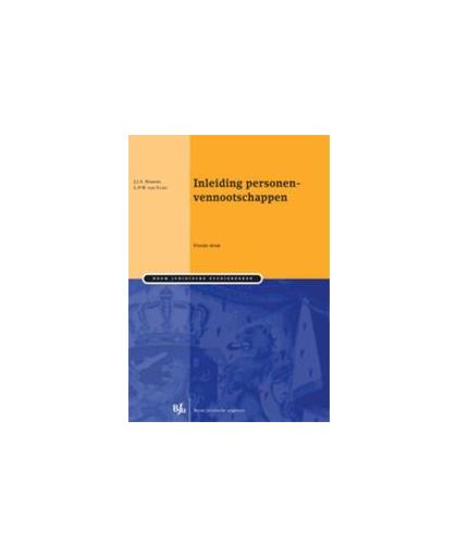 Inleiding personenvennootschappen. Boom Juridische studieboeken, J.J.A. Hamers, Paperback
