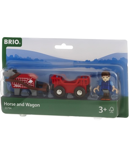 BRIO Paard en wagen - 33794