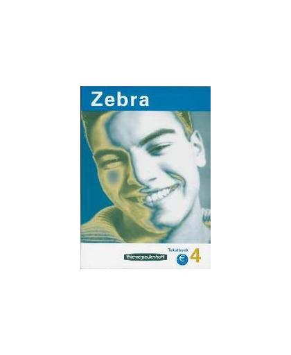 Zebra: 4: Tekstboek. Nederlands als tweede taal voor anderstaligen in het voortgezet onderwijs, L. Alons, Paperback