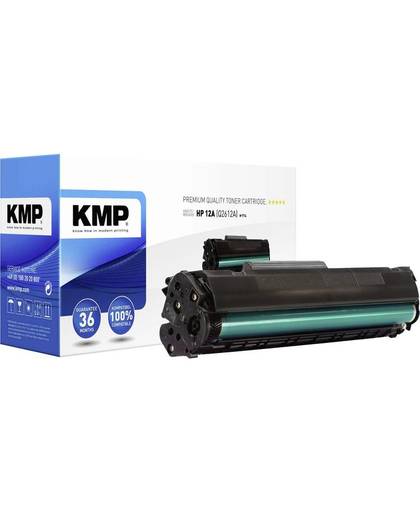 KMP Tonercassette vervangt HP 12A, Q2612A Compatibel Zwart 2000 bladzijden H-T14