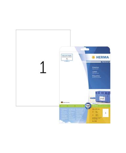 HERMA 5065 printeretiket Wit Zelfklevend printerlabel