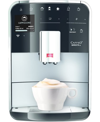 Melitta Caffeo Barista TS - Volautomaat Espressomachine met Melkreservoir - Zilver