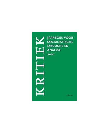 Kritiek 2010. jaarboek voor socialistische analyse en discussie, Paperback
