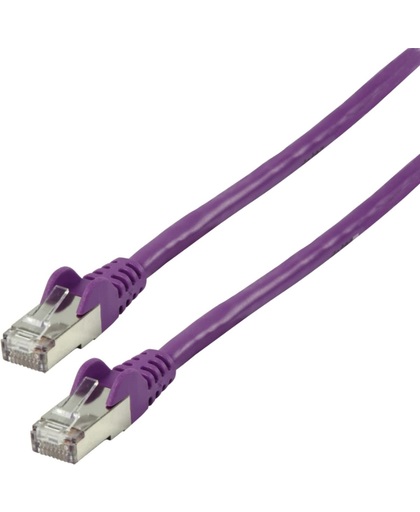 FTP CAT 6 netwerk kabel 3,00 m paars