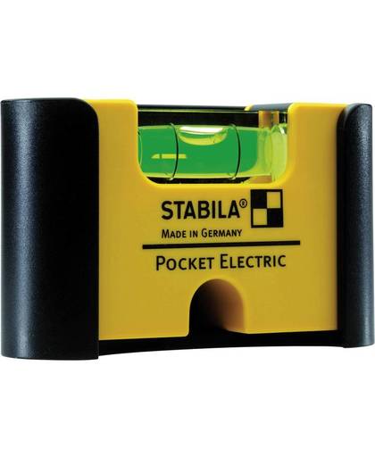 Stabila Pocket Electric 18115 Mini-waterpas 7 cm 1 mm/m Kalibratie conform: Fabrieksstandaard (zonder certificaat)