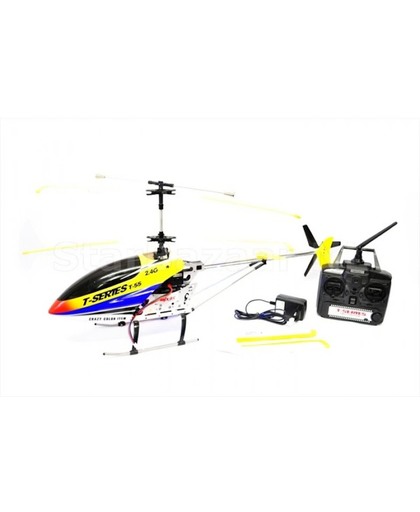 MJX T55 Thunderbird 2.4Ghz 3CH Helicopter & Camera Ready Geel