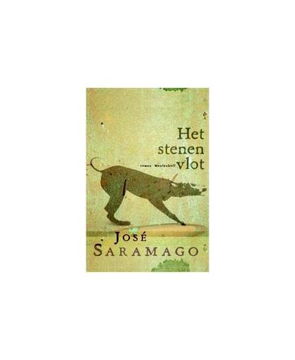 Het stenen vlot. roman, Saramago, José, Paperback