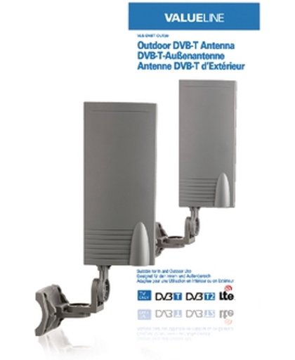 Valueline VLS-DVBT-OUT20 DVB-T-buitenantenne voor gebruik binnen en