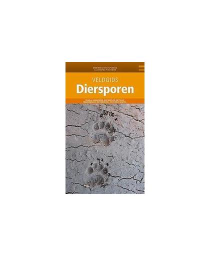 Veldgids Diersporen. sporen van gewervelde landdieren, Steeman-Van Diepenbeek, Annemarie, Hardcover