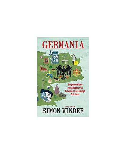 Germania. een persoonlijke geschiedenis van het oude en het huidige Duitsland, Winder, Simon, Paperback