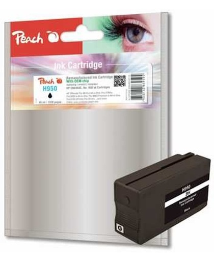 Peach 319118 inktcartridge Zwart