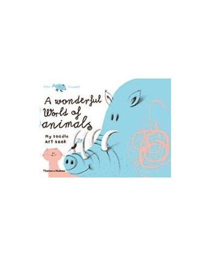 A Wonderful World of Animals. My Doodle Art Book, Victor Escandell, Paperback