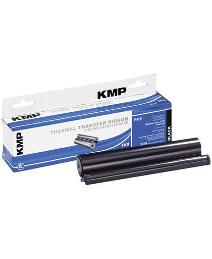 KMP Thermo-transferrol voor fax vervangt Brother PC-71RF Compatibel 144 bladzijden Zwart 1 rollen F-B5 71000,0012