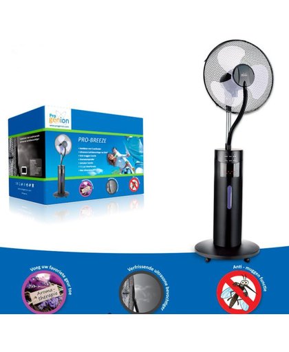 Pro Breeze ventilator met bevochtiging en anti muggen functie