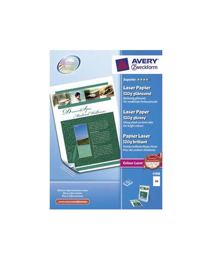 Avery-Zweckform Superior Laser Paper Laserprintpapier DIN A4 120 g/mÂ² 200 vellen Wit