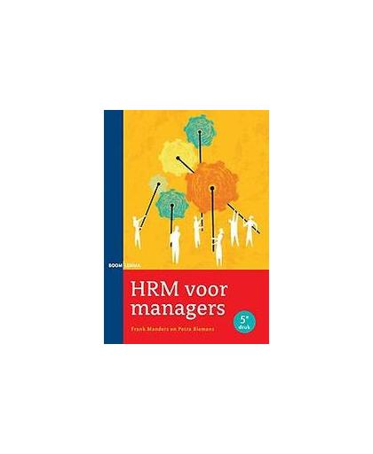 HRM voor managers. Manders, Frank, Paperback