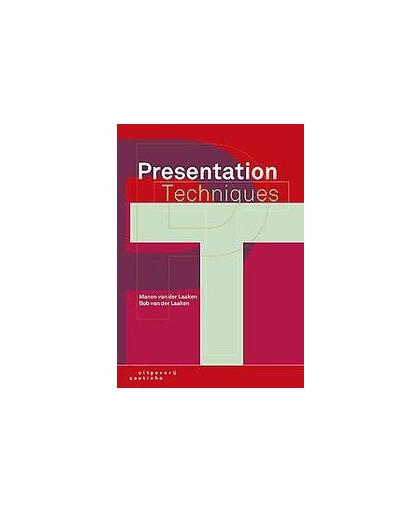 Presentation techniques. Van der Laaken, Manon, Paperback