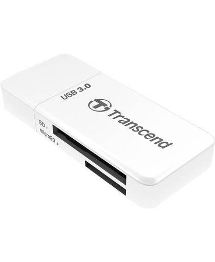 Transcend RDF5W Externe geheugenkaartlezer USB 3.0 Wit